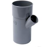 Té PVC vidange 45 MF 100x40 Gris G