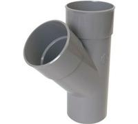 Té PVC vidange 67'30° MF 100 G