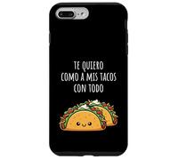 Te Quiero Como A Mis Tacos Con Todo Funny Sweet Taco Saying Coque pour iPhone 7 Plus/8 Plus