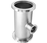 Té réducteur adaptatif ISO 63 à KF 40, raccords sous vide en acier inoxydable 304 for normes ISO-KF et LF, 1 pièce(ISO100 to KF25)