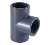 Té réduit à coller 40mm à visser femelle 1/2"