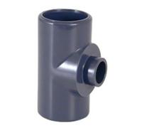 Té réduit à coller Pvc pression 75x32