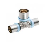 Té réduit à sertir pour tube multicouche diamètre 20-26-20 RBM