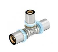 Té réduit au centre à sertir pour tube multicouche diamètre 26-20-26 RBM