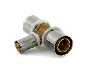 Té réduit PER à sertir diamètre 16-16-12 mm BRICOZOR