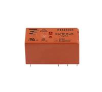 TE SCHRACK - relais de puissance RT424005 5VDC RT424012 12VDC RT424024 24VDC 8A250VAC, 8 broches, 5 pièces/lot(RT424024 24VDC)