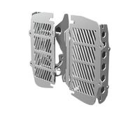 Te TX 125 250 300 Motorcycle Radiateur Grille Guard Protector Cover Compatible avec 2020 2021 2022 2023 2024 2025 Les modèles s'adaptent à la Plupart des radiateurs(Silver)