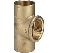 Té Viega 103453 28 mm x Rp 2000 /2 x 28 mm, bronze