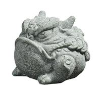 Tea Animal Pet - Mini figurine de bête ancienne, statue de sable vert faite à la main, compagnon décoratif | Décoration de table à thé traditionnelle Gongfo pour maison, étagère, bureau, collection