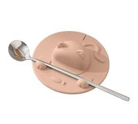 Tea Bag Holder for Mug - Dustproof Mug Lid Topper, Silicone Hot Cup Lids, for Adults Drinkers Milk Teabag Beverage Desktop Travel Home Office