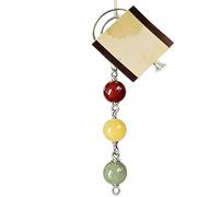 Tea Bag Infuser - 2.76 Inch Stainless Steel Tea Bag Securing Chain | Tamper Evident Reusable Loose Teá Teacup Clip | Non Slip Teaware Accessory For Mug Teapot. Steel With Bead.