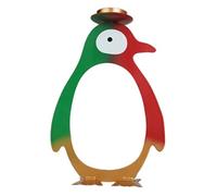 Tea Candle Holder - Standing Penguin Design Display Stand, Christmas Tealight Holders for Christmas Thanksgiving Holiday Wedding Home Bedroom Mantle Table Fireplace Romantic Candlelight Dinner