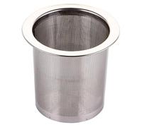 Tea Cirger Mesh - Infuseur en acier inoxydable, filtre à mailles fines | Brovage de chevaux d'écoulement de la peau, accessoire de référence d'accès au thé