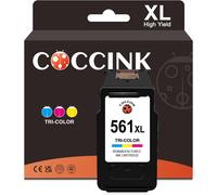 TEA-CL-561XL Cartouches d'encre Remplacement pour Canon 561 XL 560 XL Pixma TS5300 TS5350a TS5352a TS5350 TS5351 TS5351a TS5352 TS5353 TS5353a TS7450a TS7450 TS7451a TS7451 Imprimante Couleur