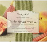 Tea Forte Garden Harvest - Coffret thé blanc bio 10 pyramides by Tea Forté