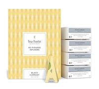 Tea Forte | Lot de 40 pyramides d'infusion | bio (Black Currant)