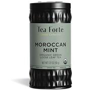 TEA Fortè MORROCAN MINT BIO latta 90g Tè Verde menta del Marocco biologico sfuso