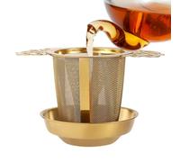 Tea Infuser, Mesh Filter, 2.76x4.45in Brewing Tool, Stainless Steel, Large Capacity for Loose Leaves, Coffee Steeping, Mug Use, Teapot Brewing, Daily Ritual, Kitchen Convenience