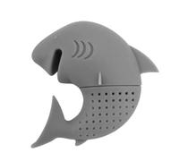 Tea Infuser, Tea Strainer, Cute Shape Food Grade Easy Brewing Unique Accessory Compact Size Reusable Colorful Design, Shark Infuser for Kitchen, 3.39x3.19inches