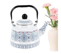 Tea Kettle - Retro Vintage Enamel Water Pot | Tea Kettle | 2.5L Retro Enamel Teapot | Vintage Enamels Teas Kettles | Enamels Teapot For Home Kitchen Dorm Picnic Camping Yards Porches Gardens