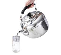 Tea Kettle Whistling Stainless Steel Cooktop Water Kettle | Whistling Stove Teapot for Home Apartment Restaurant Kitchen Camping Picnic Indoor Outdoor
