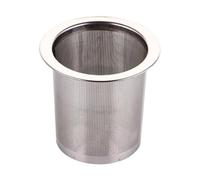 Tea Leaf Steeper - Fine Mesh Stainless Steel Coffee Brew Filter | Brew Tea Strainer Basket for Kettle Cup Travel Office Kitchen Camping Party