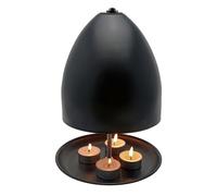 Tea Light Candle Heater - Metal Tea Light Stove and Oven | Ceramic Radiator Warmer with Soft Lights Fast Heat for Room Office Living Room Bedroom Candle Holder