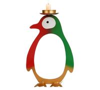 Tea Light Candle Holder | Stand Penguin Design Display Stand | Votive Candle Holders, for Christmas Thanksgiving Holiday Wedding Home Bedroom Mantle Table Fireplace Romantic Candlelight Dinner Props