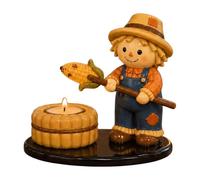Tea Light Candles Holder - Resin Funny Cute Campfire Desk Decor