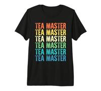 Tea Master - Coloré T-Shirt Haut de Gamme
