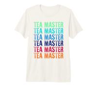 Tea Master - Coloré T-Shirt Haut de Gamme