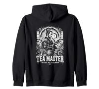 Tea Master Ritual of Stillness Thé Zen Samouraï Sweat à Capuche