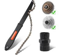 Tea-Outils De Demonte De Cassette De Vélo, Kit D'outils De Chaîne De Vélo Pour Fouet De Chaîne De Vélo Pour Shimano/Sram/Sunrace/Suntour/Chris King, Convient Aux Chaînes De Vitesses 5-12 Vitesses