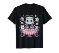 Tea Party Pastel Monster Halloween T-Shirt