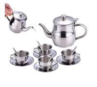 Tea Party Set d'accessoires de cuisine de jeu légers pour pour l'heure du thé | pour anniversaire, crèche, maison, salle de classe, salle de jeux