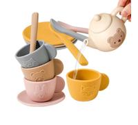 Tea Party Set Pretend Play Toddler Sets for Motor Skills Development & Imaginative Role Plaything Toy for Girls and Boys Ages 3 to 6, Holiday Birthday Or