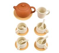 Tea Party Set - Ustensiles De Cuisine Jouets, Service À Thé Semblant Jouer, Vaisselle Miniature | Accessoire De Jeu De Rôle Amusant pour Garçons Et Filles, pour D'âge Préscolaire, Rendez-Vous