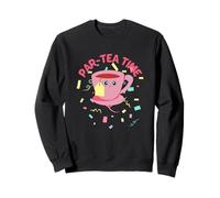Tea Party Time Tea Lovers English Tea Funny Sweatshirt
