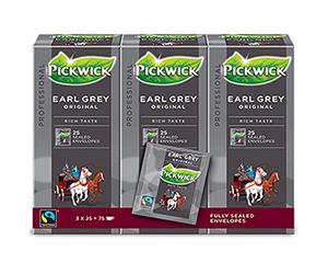Tea Pickwick Fair Trade Earl Gray 25x2gr | 3 pièces