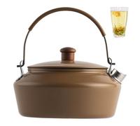 TEA POTTO EN ACIER INSOLESS - CONNEXION DROIT 1L AVEC IMPÊT COMME COMET, COLILE DU THÉ PENDANT POUR LA RUSSE SUR LE COURS | Café Brewing Pot, bouilloire de camping de voyage en plein air pour le