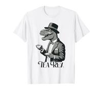 Tea Rex Dinosaure Trex Tea Buveur de thé Dinosaure T-Shirt