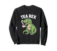 Tea Rex Funny Dinosaur Tea Amateur Sweatshirt