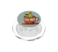 Tea Rex, Mignon Dinosaure dans Une Tasse à thé, Funny T-Rex Eduely PopSockets PopGrip pour MagSafe