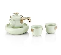 TEA SOUL B6021250 Service Théière Porcelaine RU Ware Vert