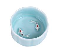 TEA SOUL B6021453 Tasses 2 Pièces Porcelaine Céladon Bleu 7,50 x 7,50 x 3,80 cm