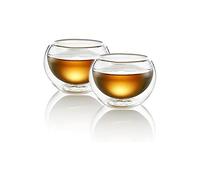 TEA SOUL B6021493 Tasse Double Couche de Verre 60 ML