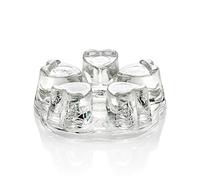 TEA SOUL B6021511 Supporte à Chauffe-Bougie Verre