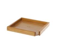 TEA SOUL B6021518 Plateau pour Thé Bambou PU ER 357 g 24 x 24 cm