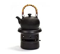 Tea Soul Ensemble bouilloire avec cuisinière Noir Lin's Ceramic Studio