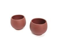 Tea Soul Lot de 2 Pièces tasses à thé Rouge 0,1 L